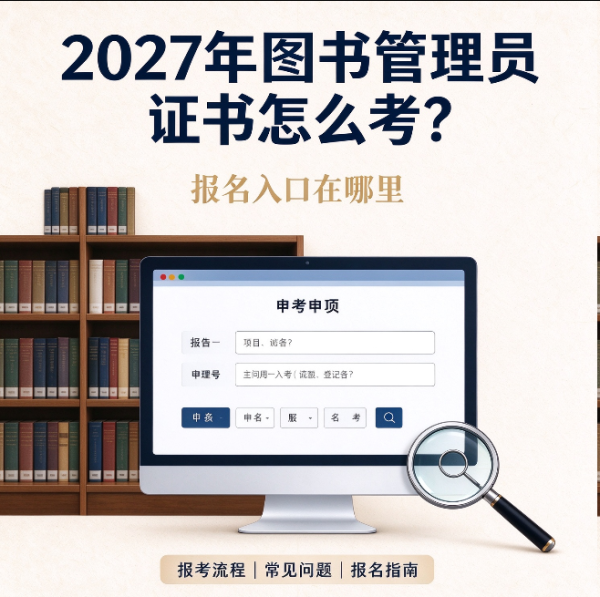 图书管理员证书怎么考？图书管理员证书考下来有什么用处？
